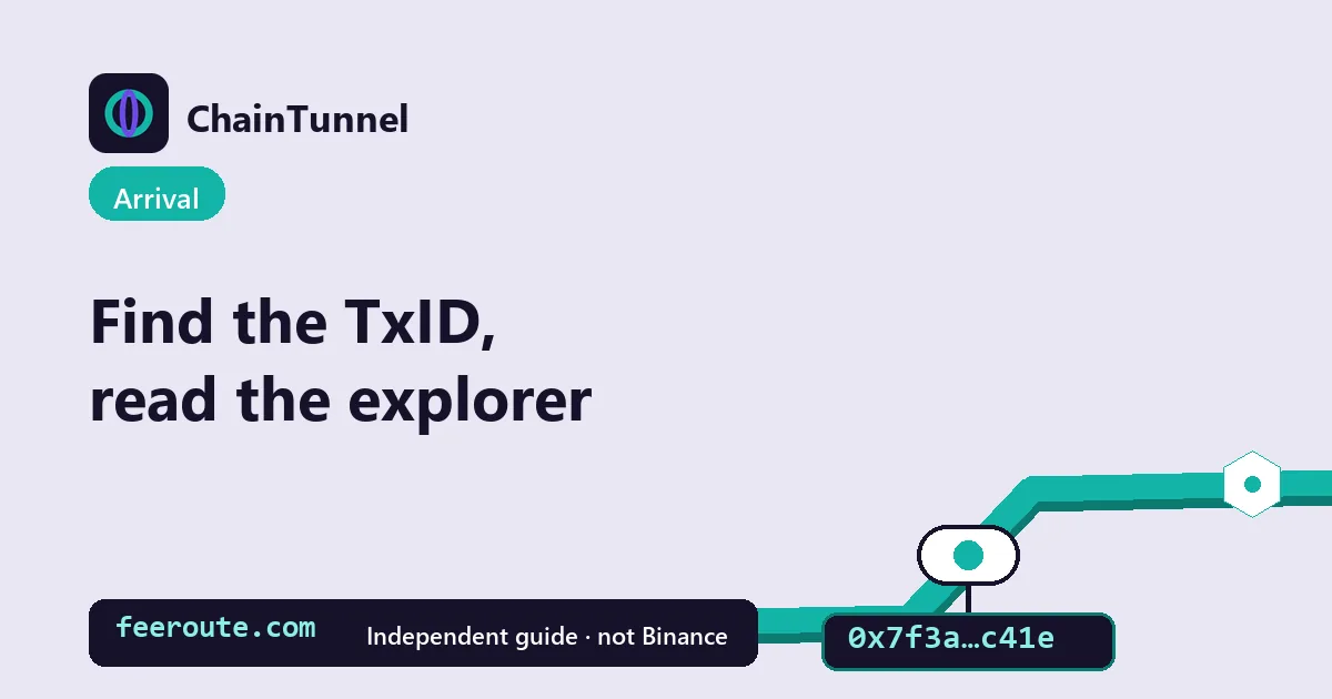 A capsule carrying a numbered tag through a pipe: the TxID is that transfer's number on the chain