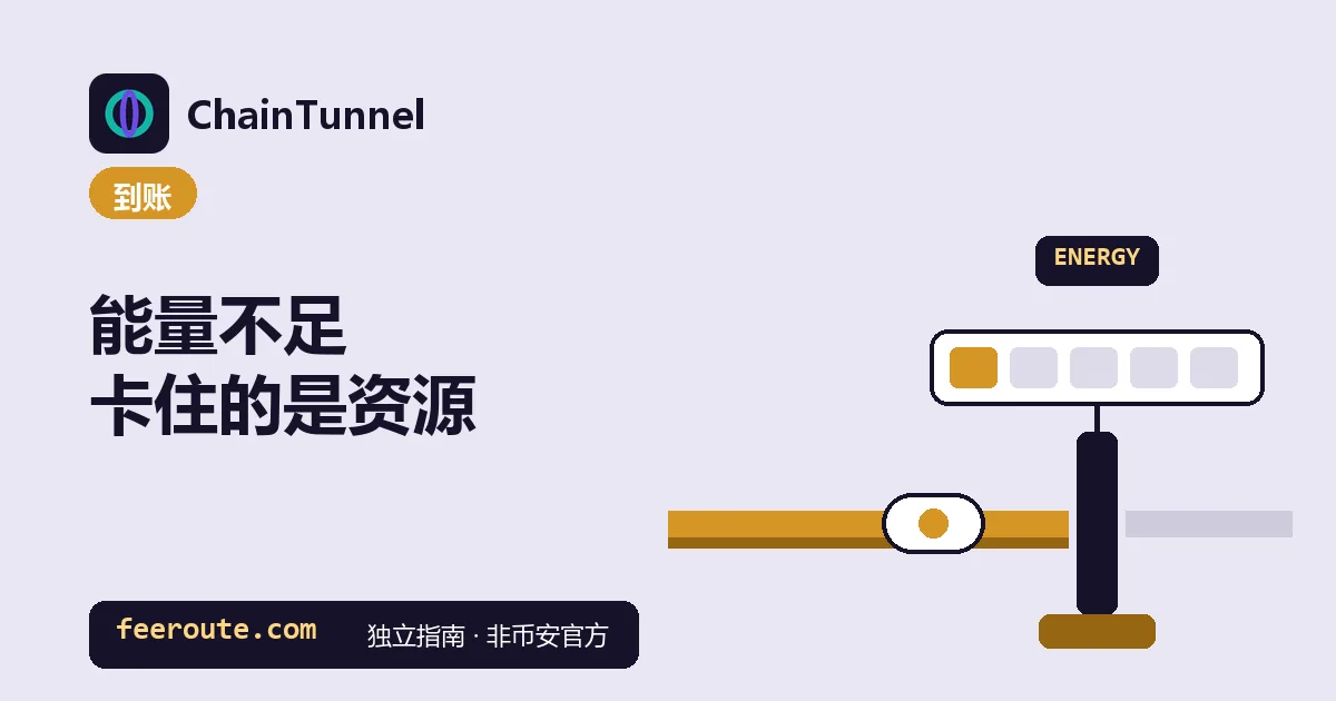 波场转账的两种资源缺口:闸门前的一笔 USDT,仪表指向空,旁边写着带宽与能量