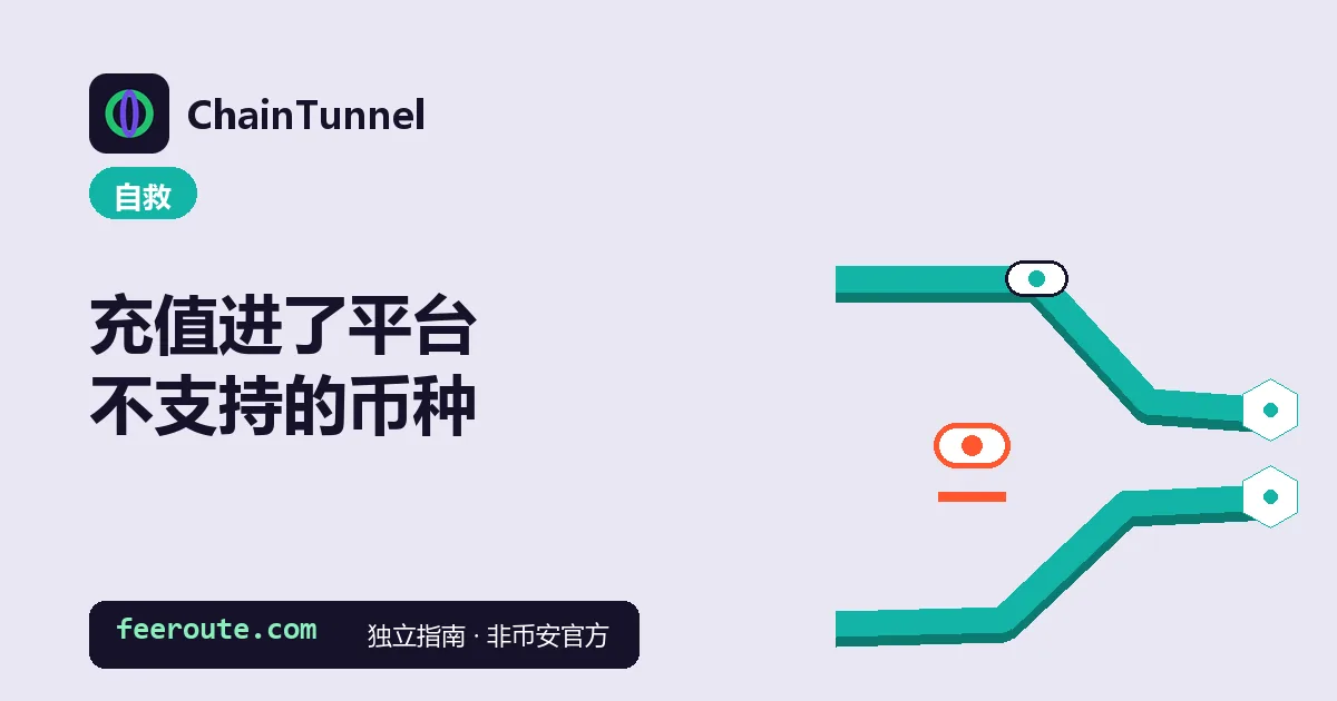 一枚胶囊被拦在能量管道之外:充值进了平台不支持的币种时,先判断这笔落在哪个地址上