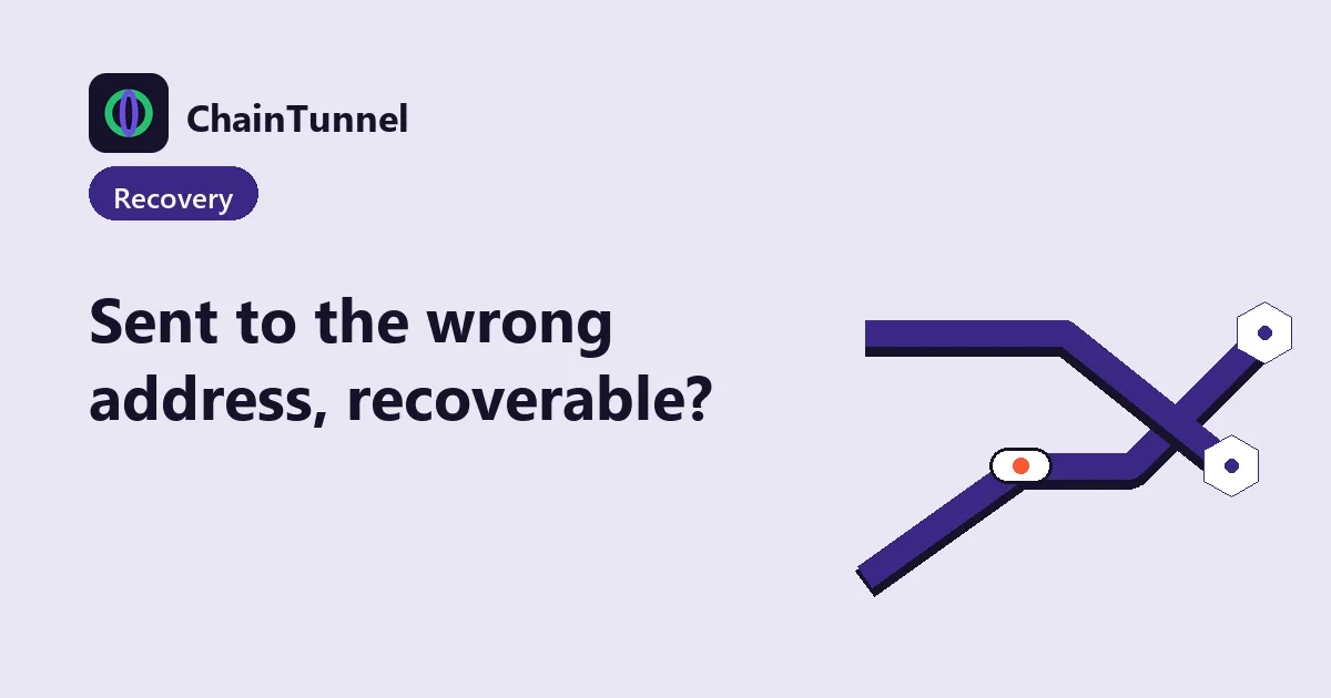 The three wrong-address cases: bad format gets blocked, a valid but wrong address is irreversible, a character too many or too few